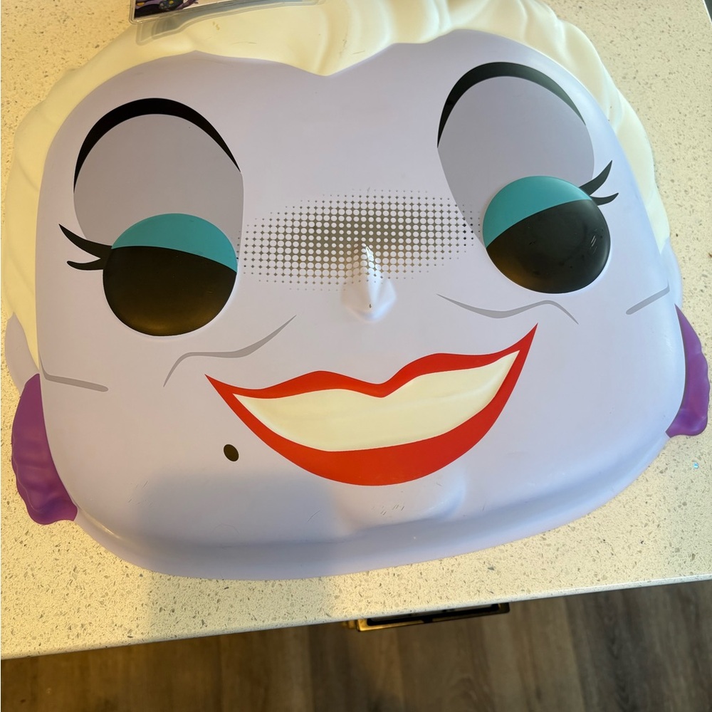 Disney Villains Ursula Funko Pop Oversized Halloween Mask Wall Decor NWT